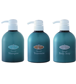 一万年の雫 KIWAMI Natural Shampoo, Treatment, Body Sorp 